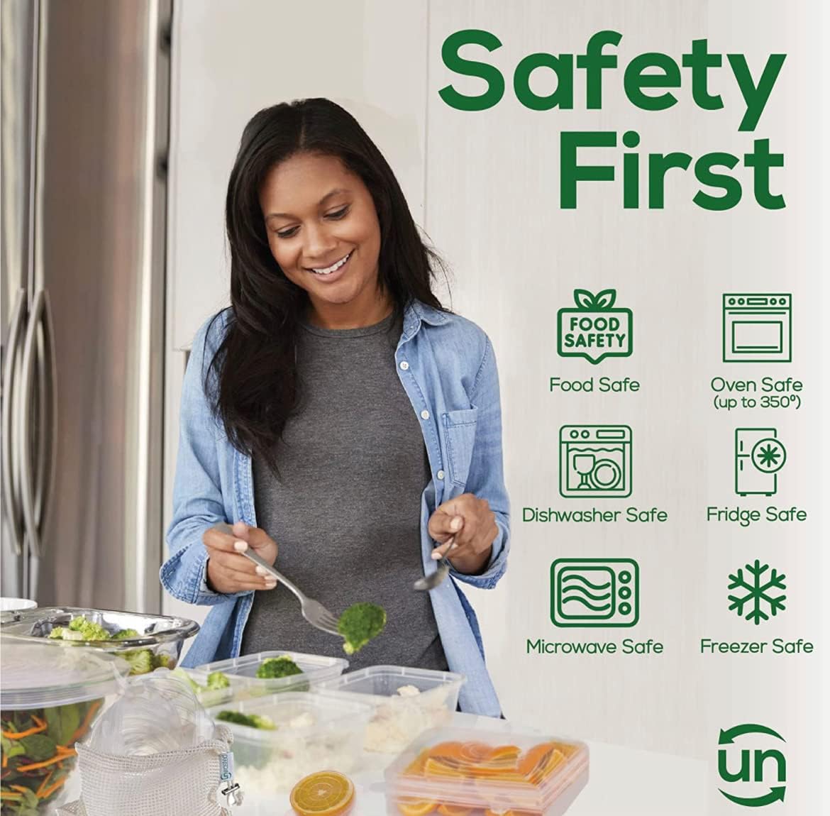 unwasted Reusable Silicone Lids (Large) – Upgrade Your Kitchen Gadgets with Our Silicone Covers for Food Storage – Reusable Silicone Stretch Lids and Food Covers for Containers Up to 9” (Pack of 4)