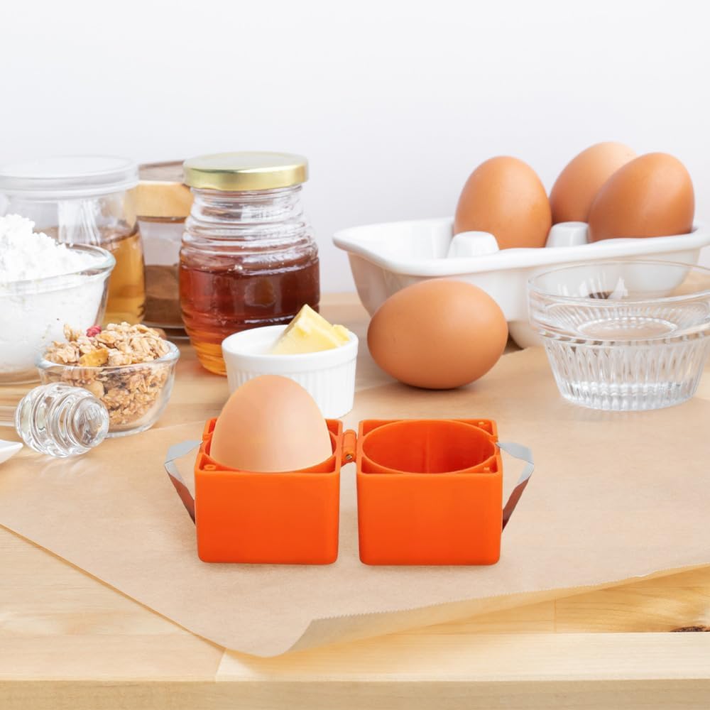 Stainless Egg Shell Opener, 2025 Upgraded Egg Shell Cutter Egg Shell Separator for Raw Eggs Gadgets, Quickly Cutting Off Cooked Eggs, Home Use Multifunctional Egg Cutter for Hard Boiled Eggs (1)