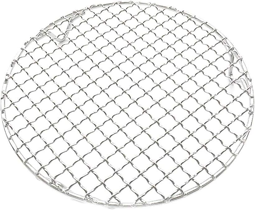 Versatile Round 304 Stainless Steel Cooling Rack Baking,Heat Resistant Rust Proof Sturdy Durable Dia 8.9"