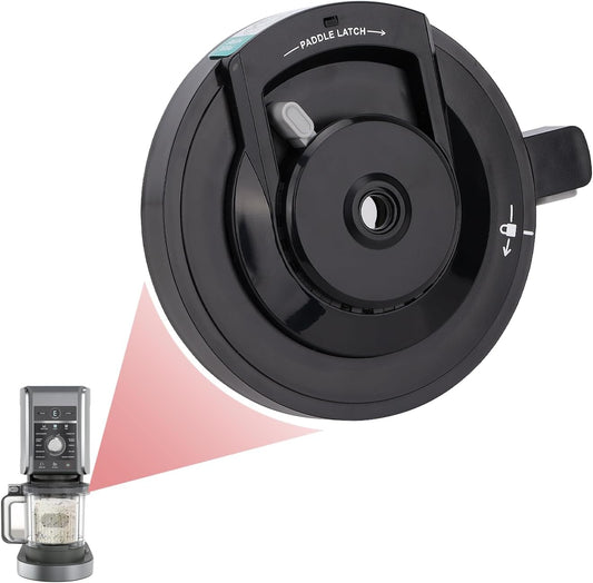 Outer Bowl Lid for Ninja NC501 Ice Cream Maker - Compatible with NC500/NC501/Series(NO Paddle) Ninja Creami Replacement Parts