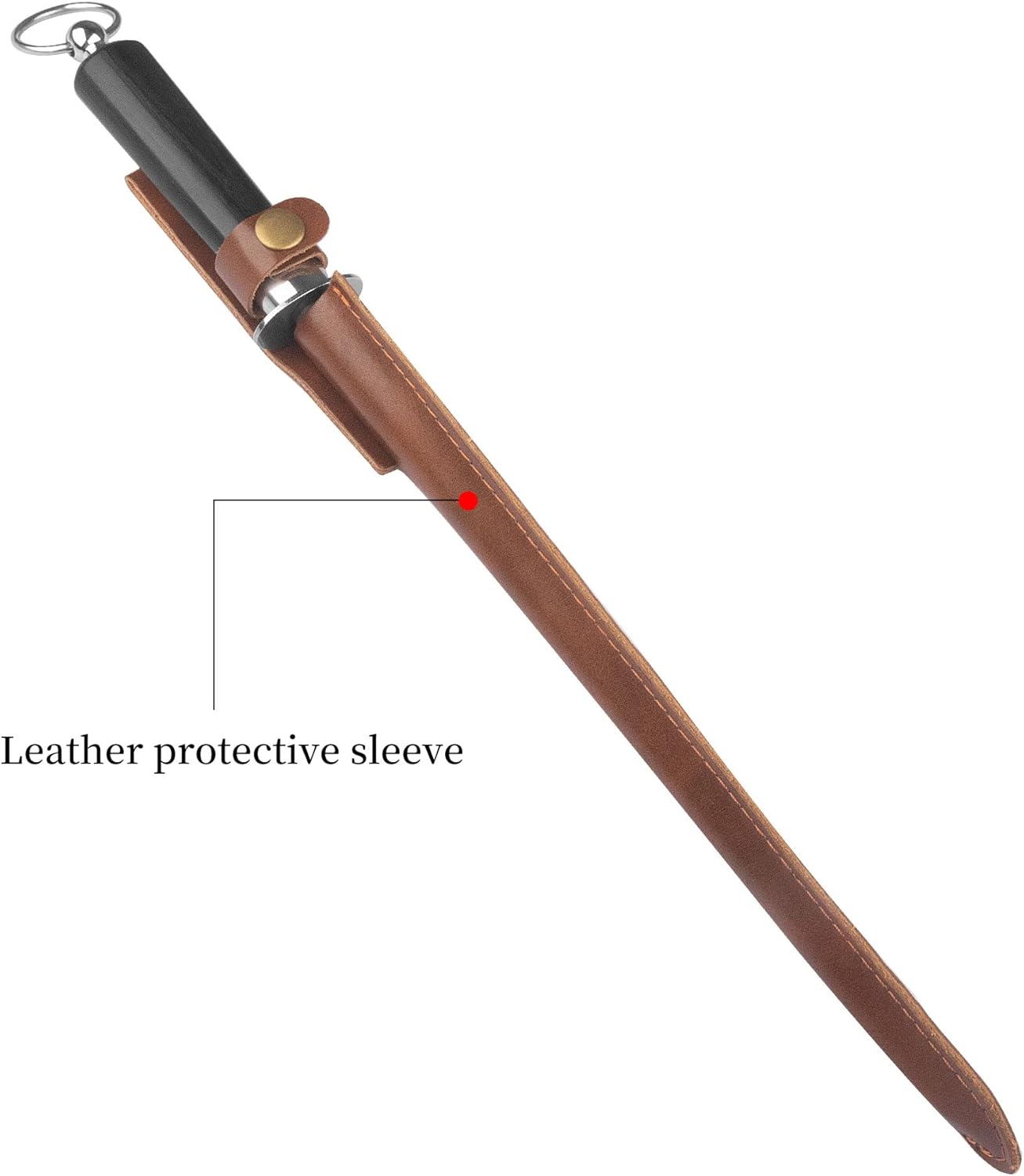 honing steel knife sharpener ，high carbon steel knife sharpener rod,12 Inch Knife Sharpening Steel Honing Rod（black）