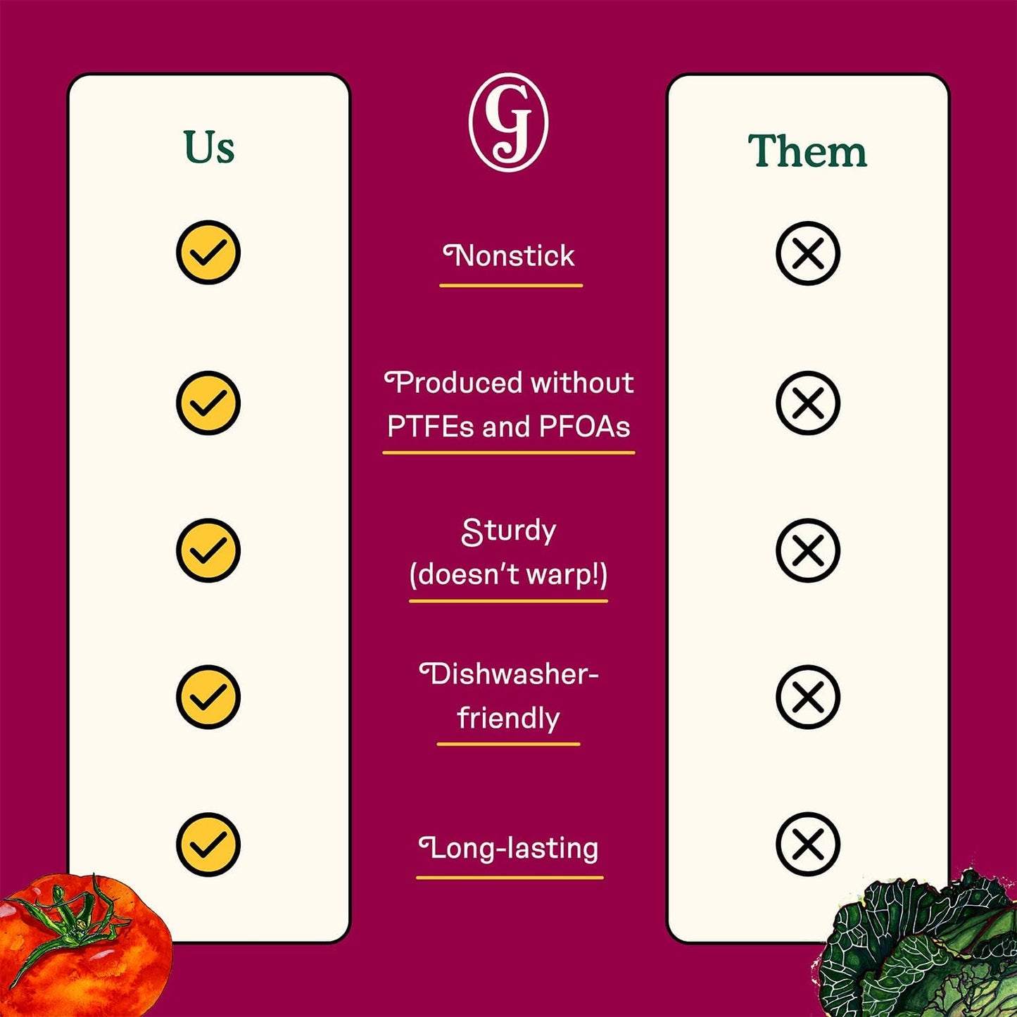 Great Jones Big Chill Wire Cooling Rack (Raspberry) – 16.25" × 11.25" Heavy-Weight Aluminized Steel,Nonstick Baking Rack – Oven Safe 450 °F, Bacon & Cookie Cooling Rack – Fits Half Sheet Pans