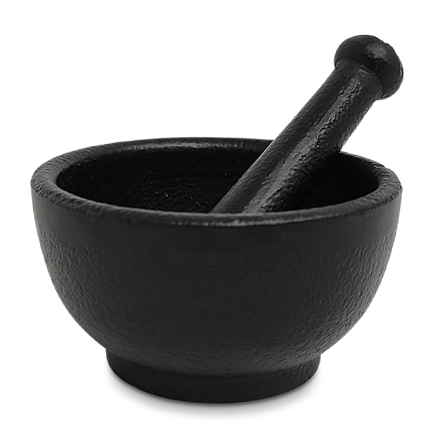 Cast Iron Cauldron Mortar and Pestle Set (MP1- Cast Iron MP 3")