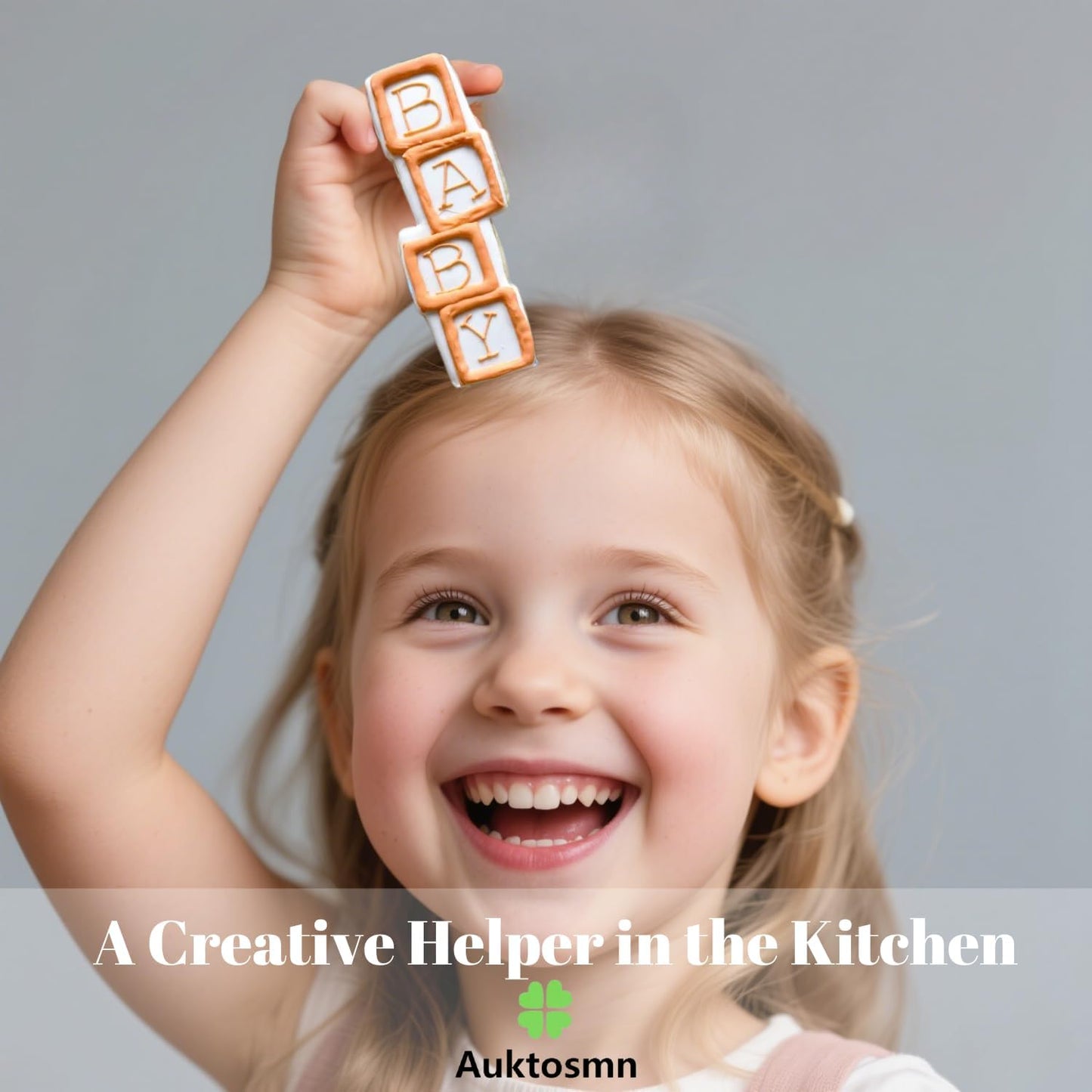 Baby Block Cookie Cutter - 4.5 Inch - Stainless Steel - Dishwasher Safe - Perfect for Baby Shower, Birthday, Wedding, and Holiday Cookies