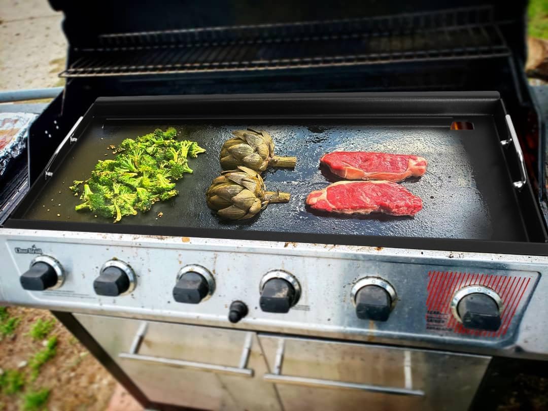 Full Size Griddle Inserts for Char-Broil Performance 6 Burner Series, Flat Top Griddle for Charbroil 463228622 463284422 463229021 463229521 463229521B 463259223 Grill, Replace for G426-0005-W1