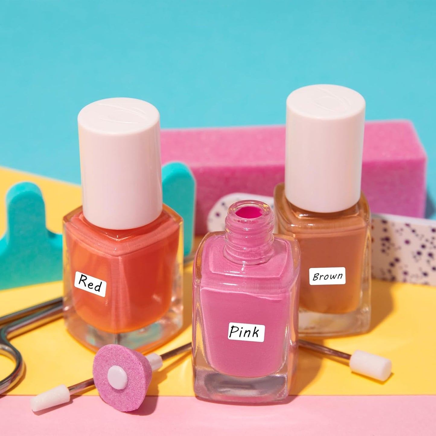 30 Sheets White Labels Stickers for Writing 10 X 20 mm Small Price Tags Blank Storage Container Stickers for Jars File Folders School Office Kitchen (3360 Labels)