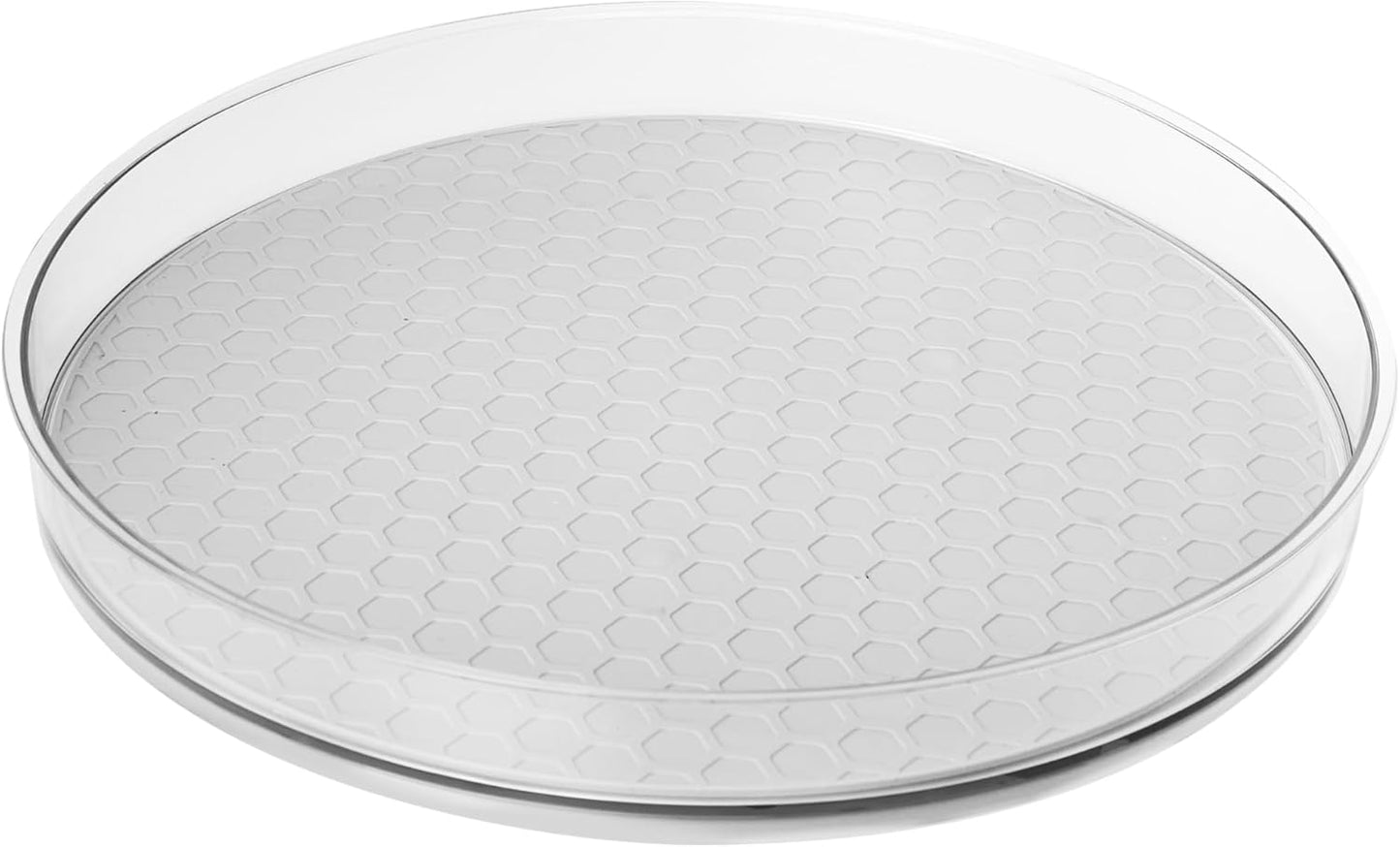 Spectrum Lazy Susan Organizer, Hexa Extra Large 12.25" - Lazy Susan Turntable for Cabinet, Refrigerator, Pantry, Table & Shelf - Rotating & Spinning Pantry Organization - Spice Rack Storage for Fridge