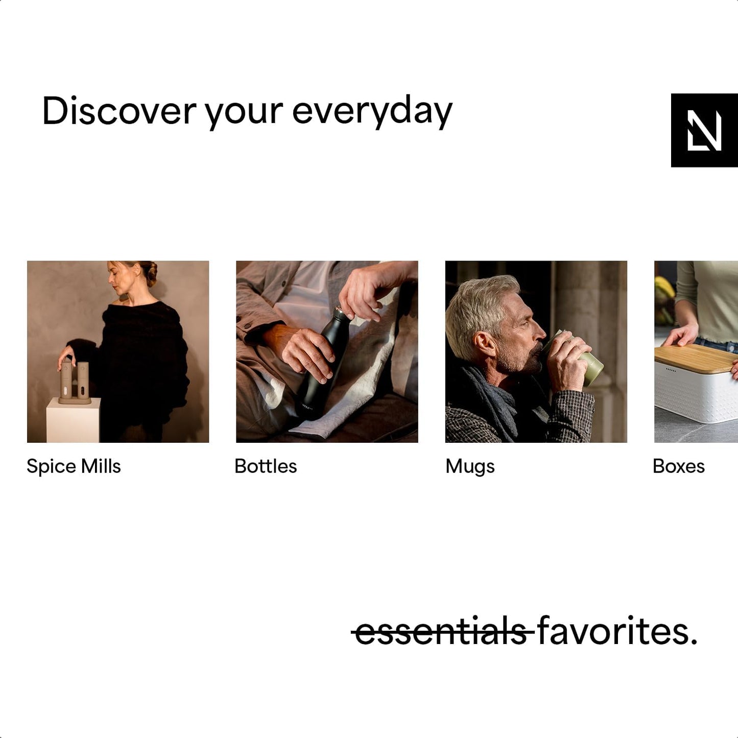 LARS NYSØM Wooden Salt and Pepper Grinder Set Manual with Tray - Salt and Pepper Mills with Adjustable Ceramic Grinder - Elegant Beechwood Pepper and Salt Mill Set for Dining Table (Sage Green)