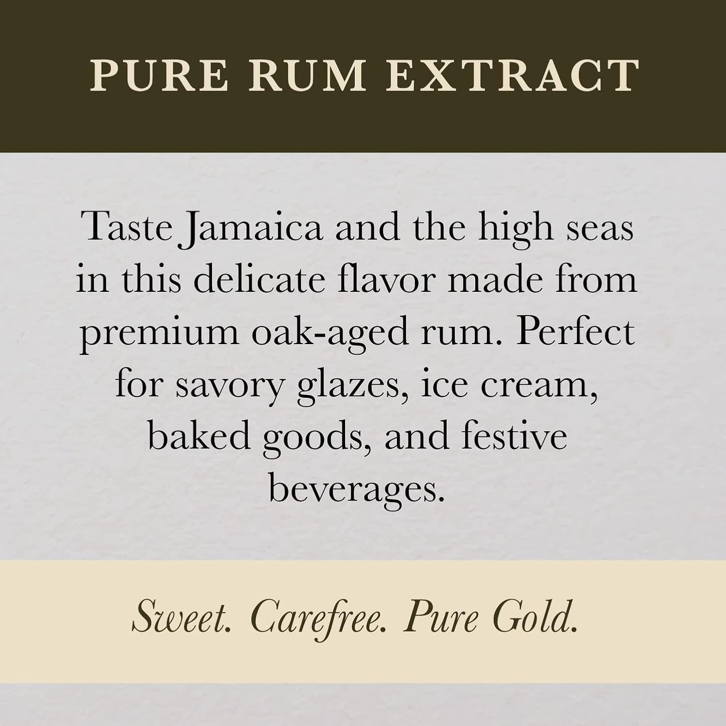 Cook's, Pure Rum Extract, For Baking, Ice Cream, Candies, Cakes, 16 oz