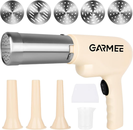 Electric Pasta Maker Machine Noodle Maker - Automatic Spaghetti Maker Pasta Roller Kitchenaid Attachment All-in-One Cordless Homemade Pasta Machine