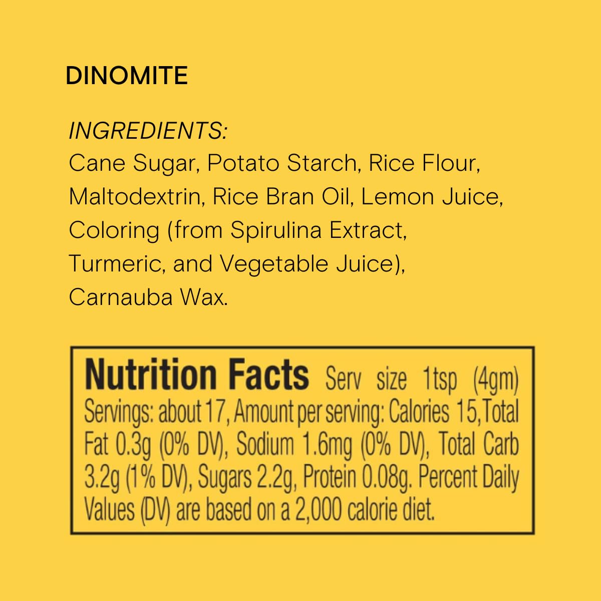 Supernatural Dinomite Natural Confetti Sprinkles, Dye-Free Dinosaur Sprinkles, No Artificial Dyes, Soy Free, Gluten Free, Vegan, 3oz