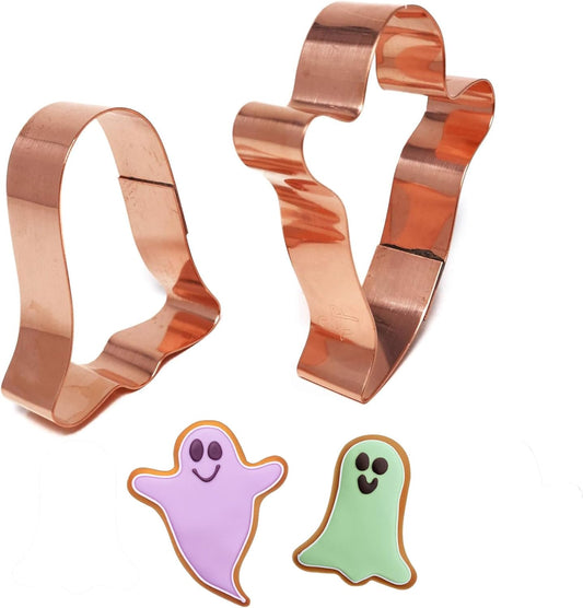 The Fussy Pup Ghost Cookie Cutter, Mini Set - Handcrafted in USA