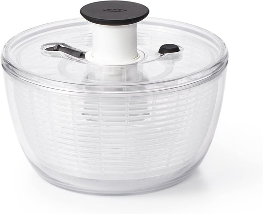 OXO Good Grips Little Salad & Herb Salad Spinner, Fruit Washer and Lettuce Spinner