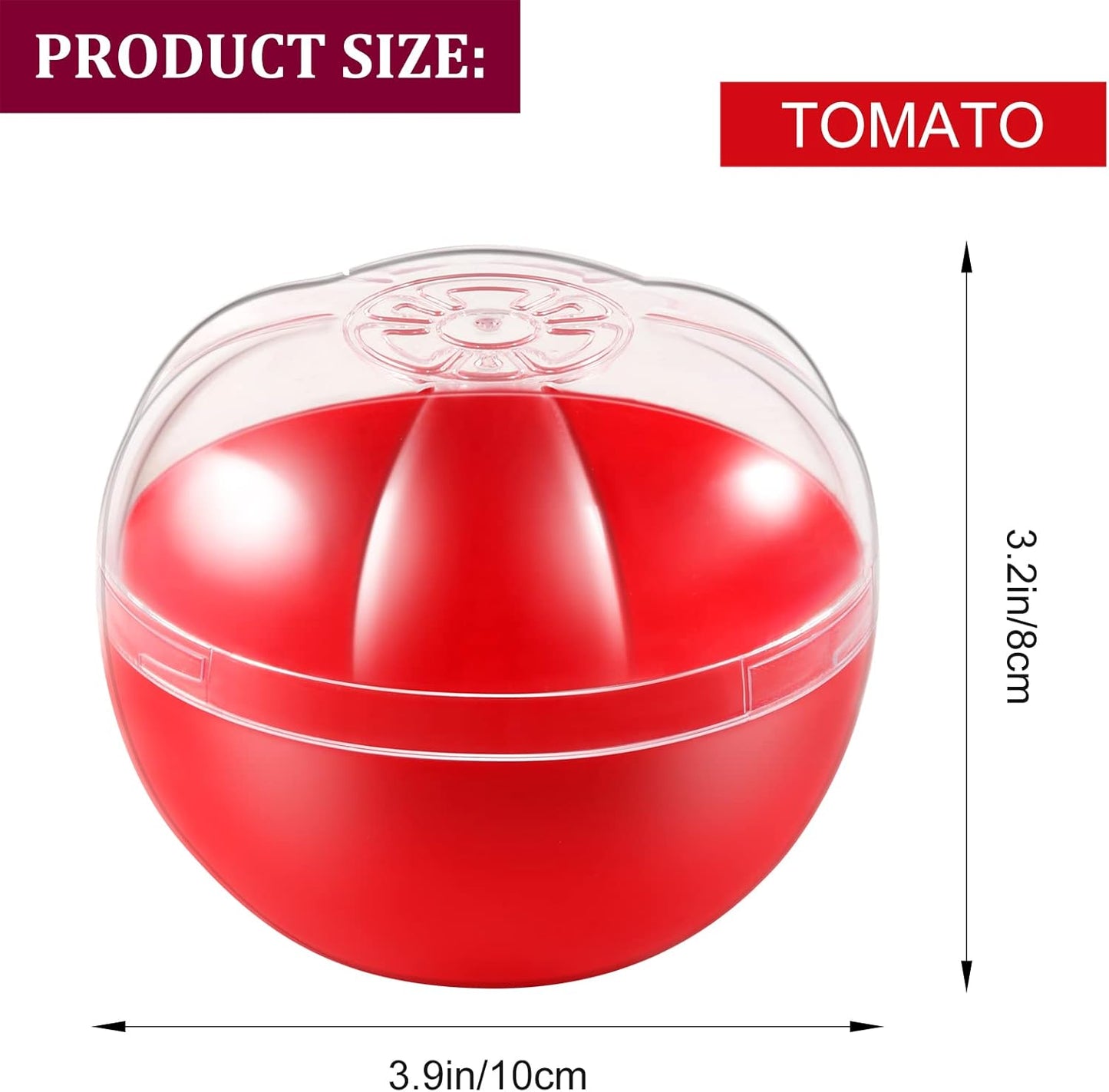 Tomato Storage Containers, Reusable Tomato Keeper for Refrigerator, Individual Lime Saver Holder Organizer for Fridge to Keep Tomato Fresh