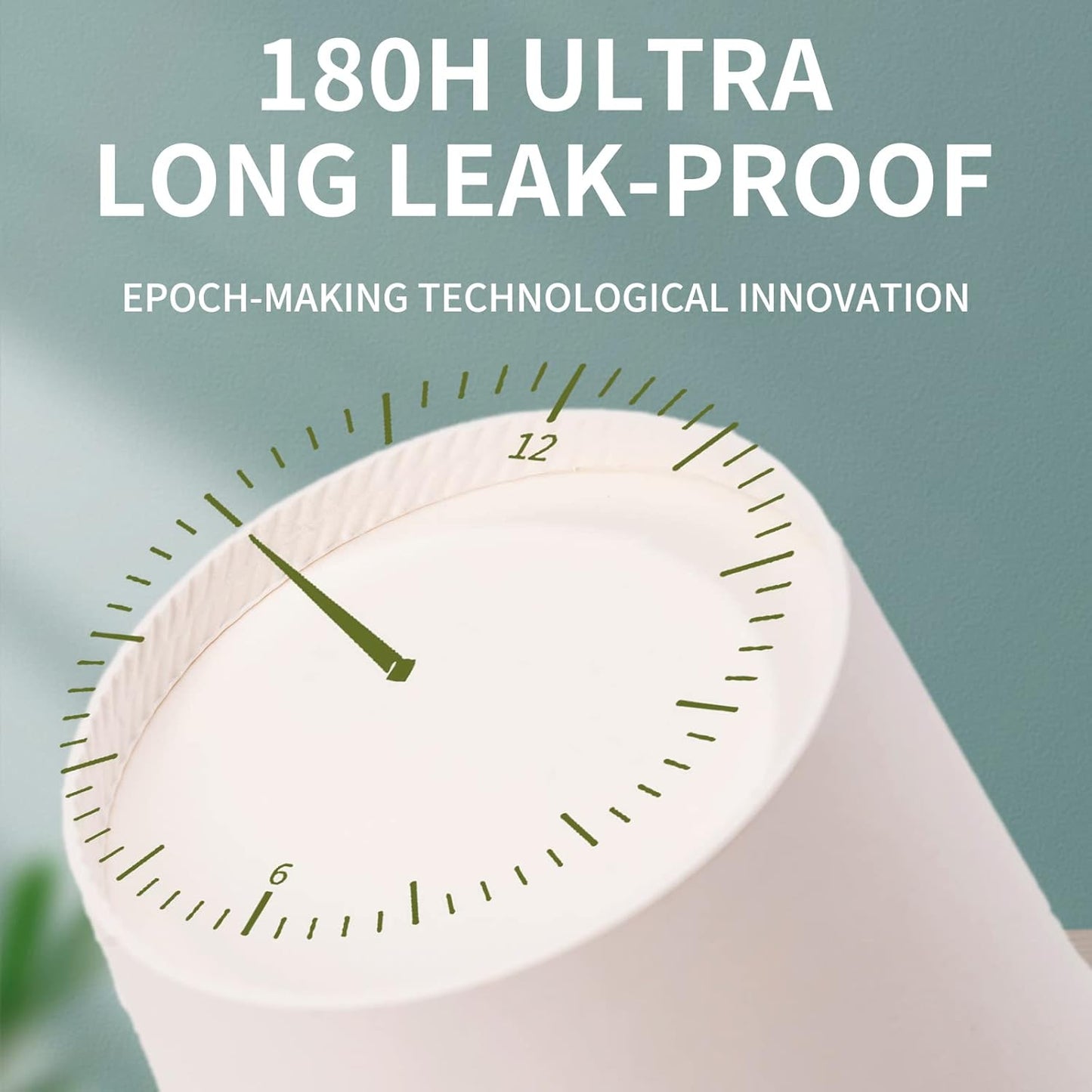 YEEHAW 100 Pack 16 oz Disposable Coffee Cups with Lids, Heat & Leak-proof Paper Cups, to Go Coffee Cups for Hot & Cold Beverage