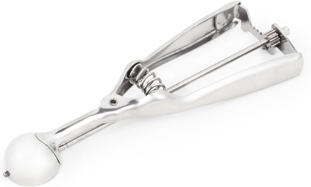 Fox Run Stainless Steel Scoop, 1 x 2.25 x 7.75 inches, Metallic