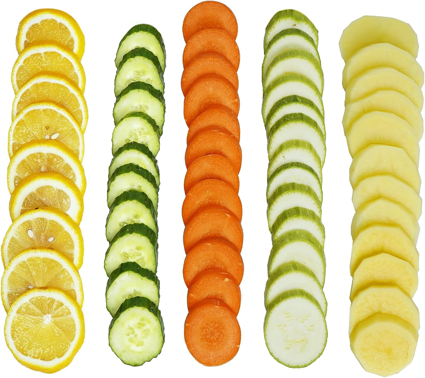 Safe Mandoline Slicer for Kitchen, Potato Chip Slicer,Vegetable Cucumber Slicer With Thickness Adjustable Kitchen Faster Slice Artifact (Only Slicer)