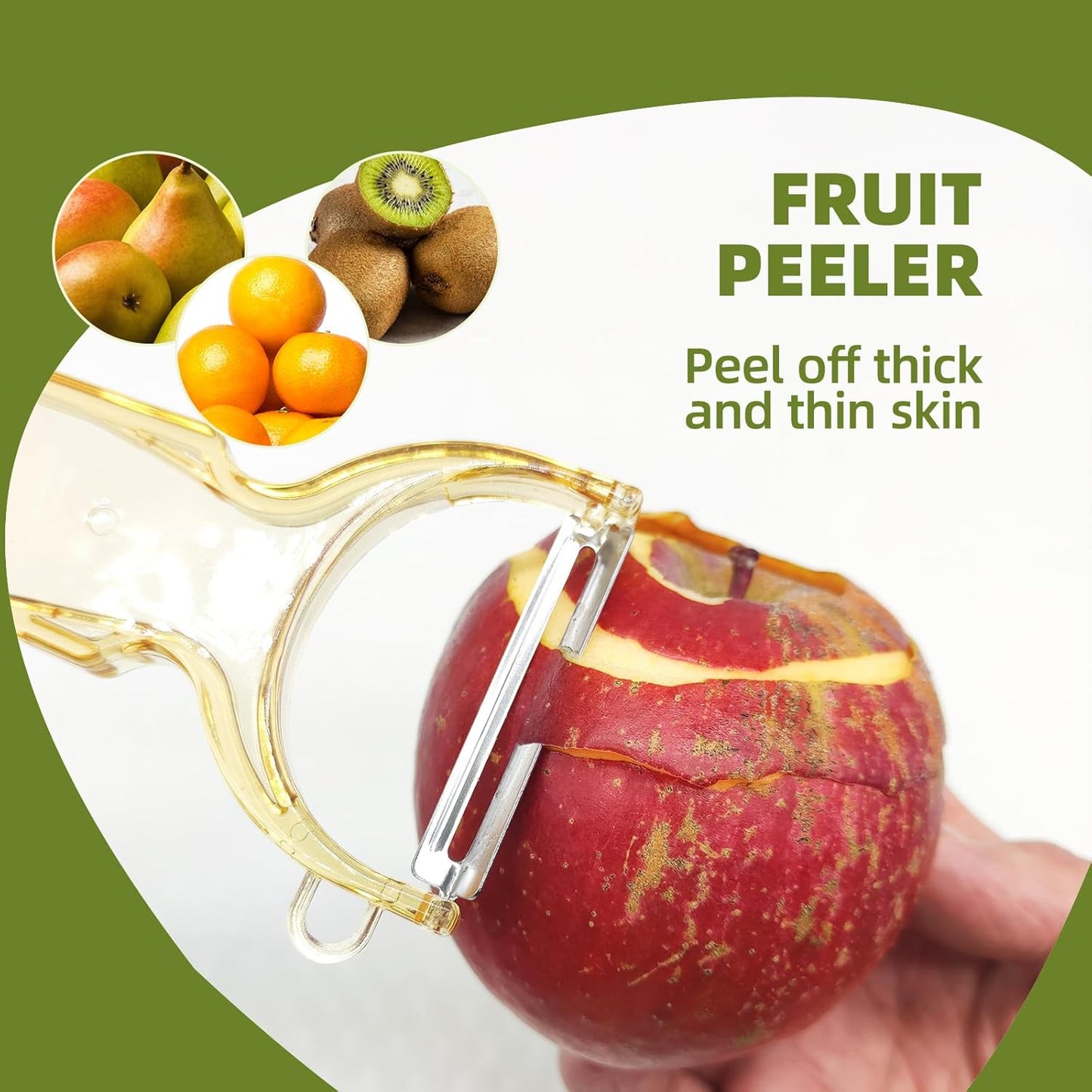 Trez Treamer 3-Pack Vegetable Peelers for Kitchen,Safe Veggie Peeler Set for Potato Apple Carrot Fruit Zucchini Cucumber Peeler Sharp Potatoes Peelers Bulk with Non-Slip Handle (3, Pink/Blue/Yellow)