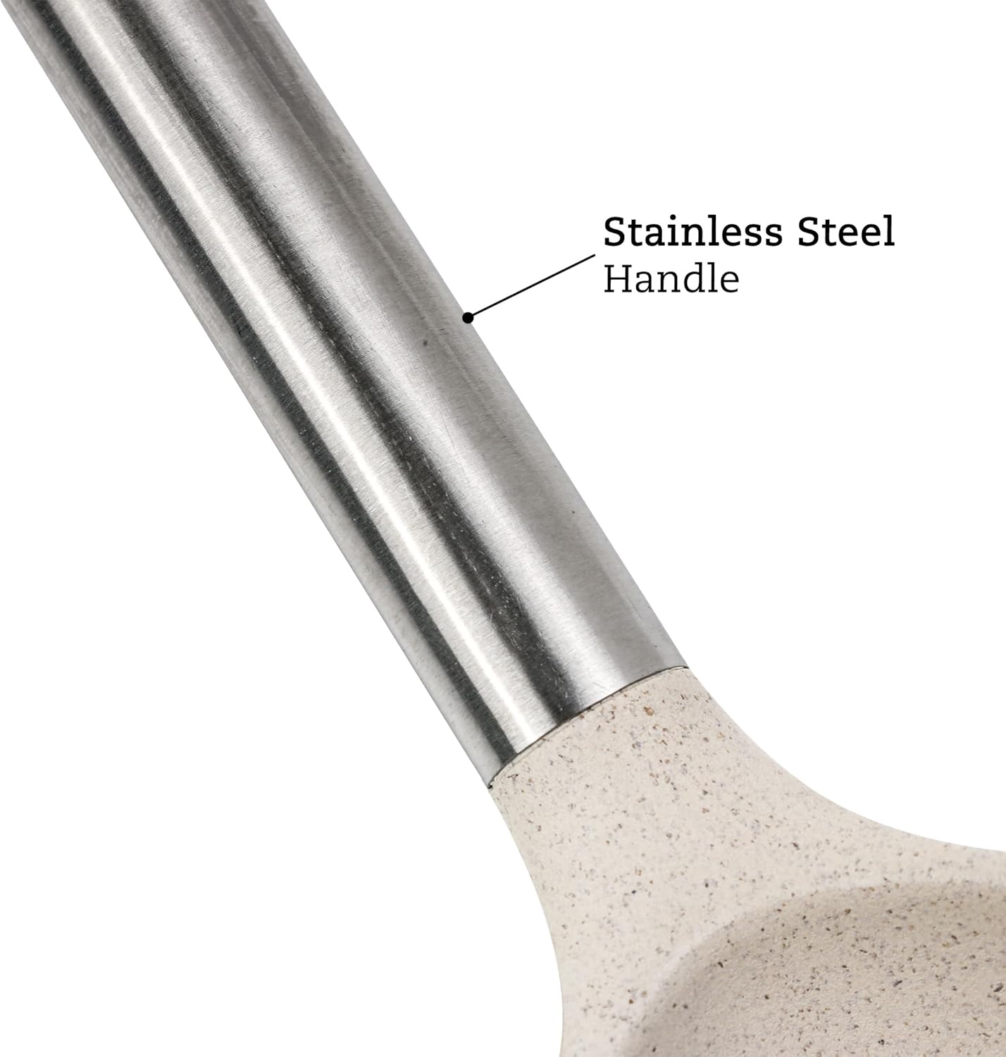 Beille 4pc Cream Wheat Straw Cooking Spoons Kitchen Utensils Set Household Essentials