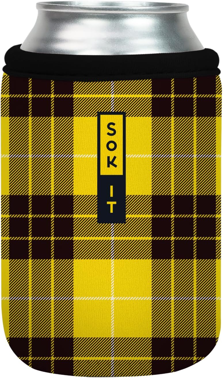 Sok It CanSok Sleeve for Beer & Soda Insulated Neoprene Cover (Clueless, 12oz Can Sleeve)