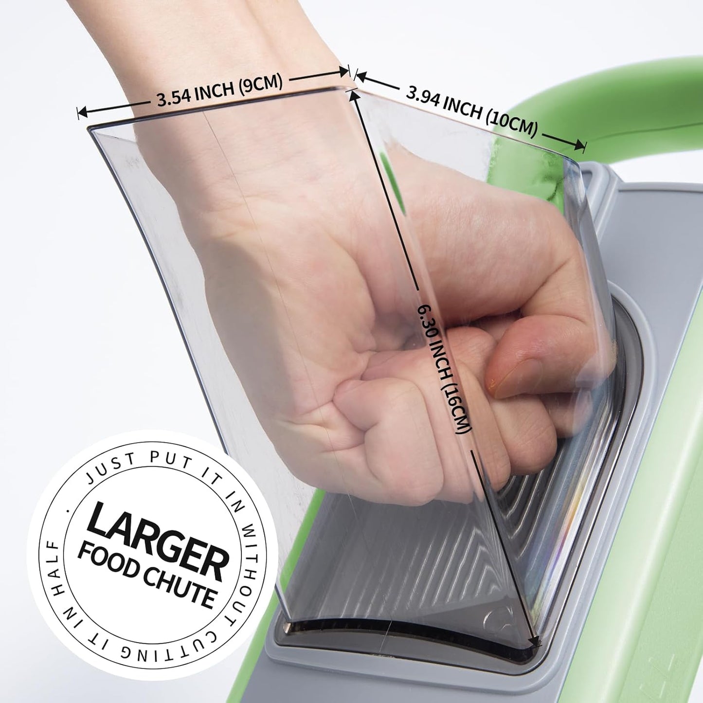 Safe Vegetable Mandoline Slicer for Kitchen, Thickness Adjustable Mandloline Food chopper, Onion Chopper Potato Julienne Slicer Tomato Food Fruit Dicer Cutter