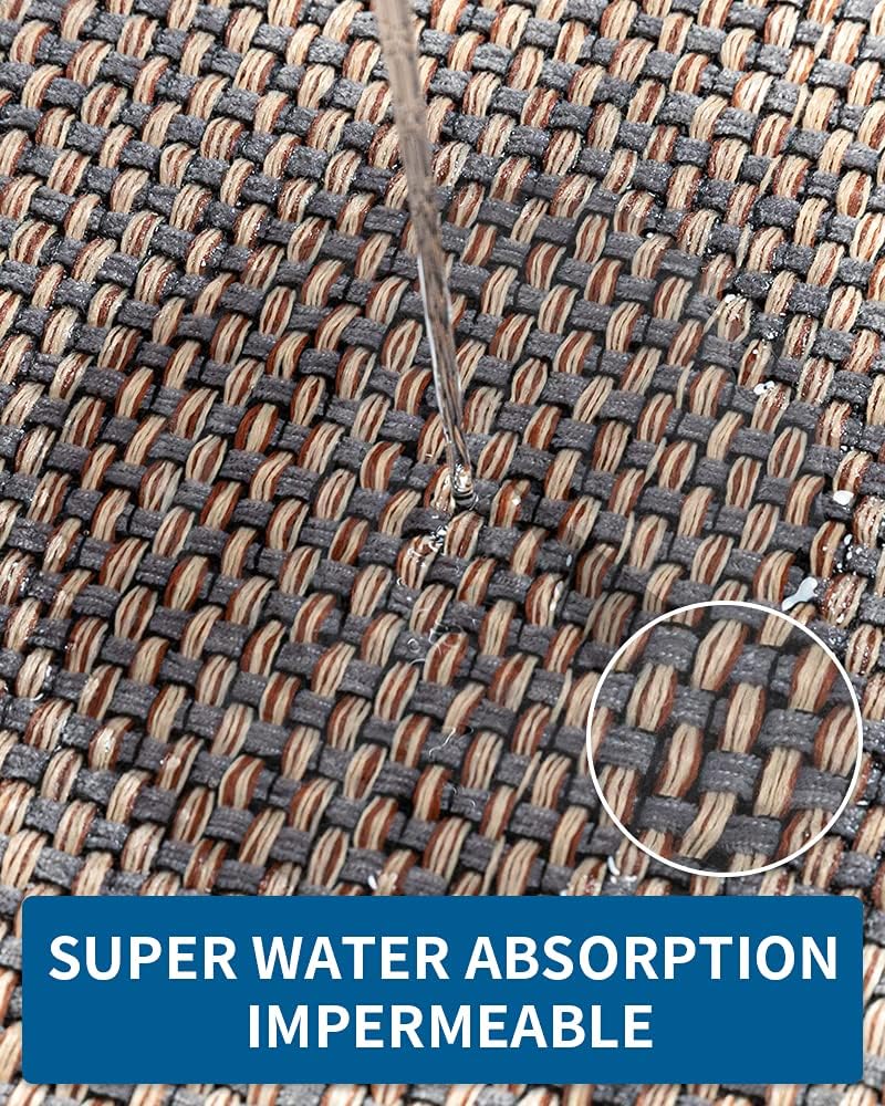 Kitchen Rugs and Mats Non Skid Washable, Absorbent Runner Rugs for Kitchen, Front of Sink, Kitchen Mats for Floor (Grey, 20"x32")