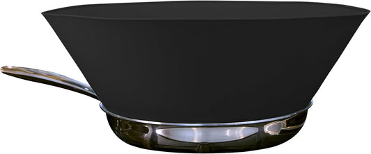 Frywall 10 (Medium) - Black - Splatter Guard, as Seen on Shark Tank