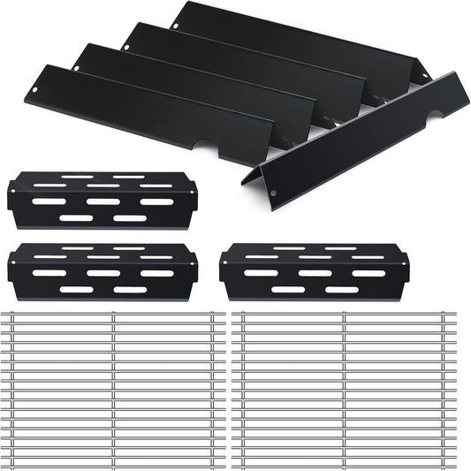 Grill Replacement Parts for Genesis ii Grates 66032 Flavorizer Bars Grill Parts GS4,66095 Grill Grates 66795 Heat Deflector Replacement Parts for Weber Genesis ii E-310