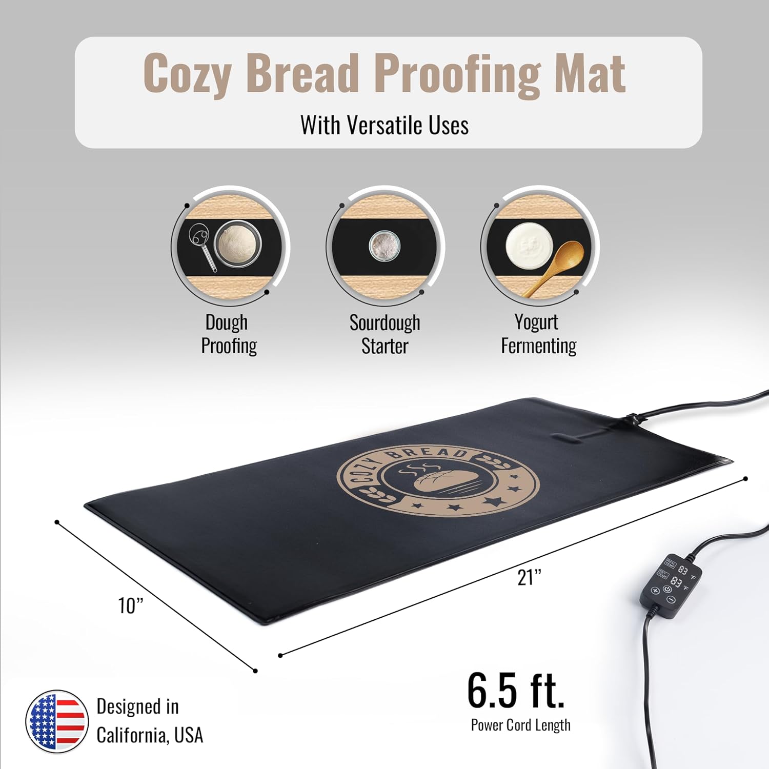 Cozy Bread Sourdough Bread Proofing Mat