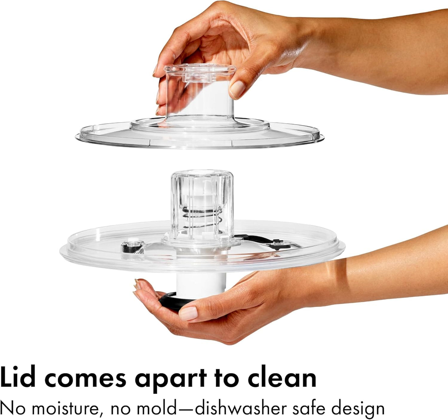 OXO Good Grips Glass Salad Spinner - Large 6.22-Qt Lettuce & Fruit Washer, Borosilicate Glass Bowl, BPA-Free, Easy Pump