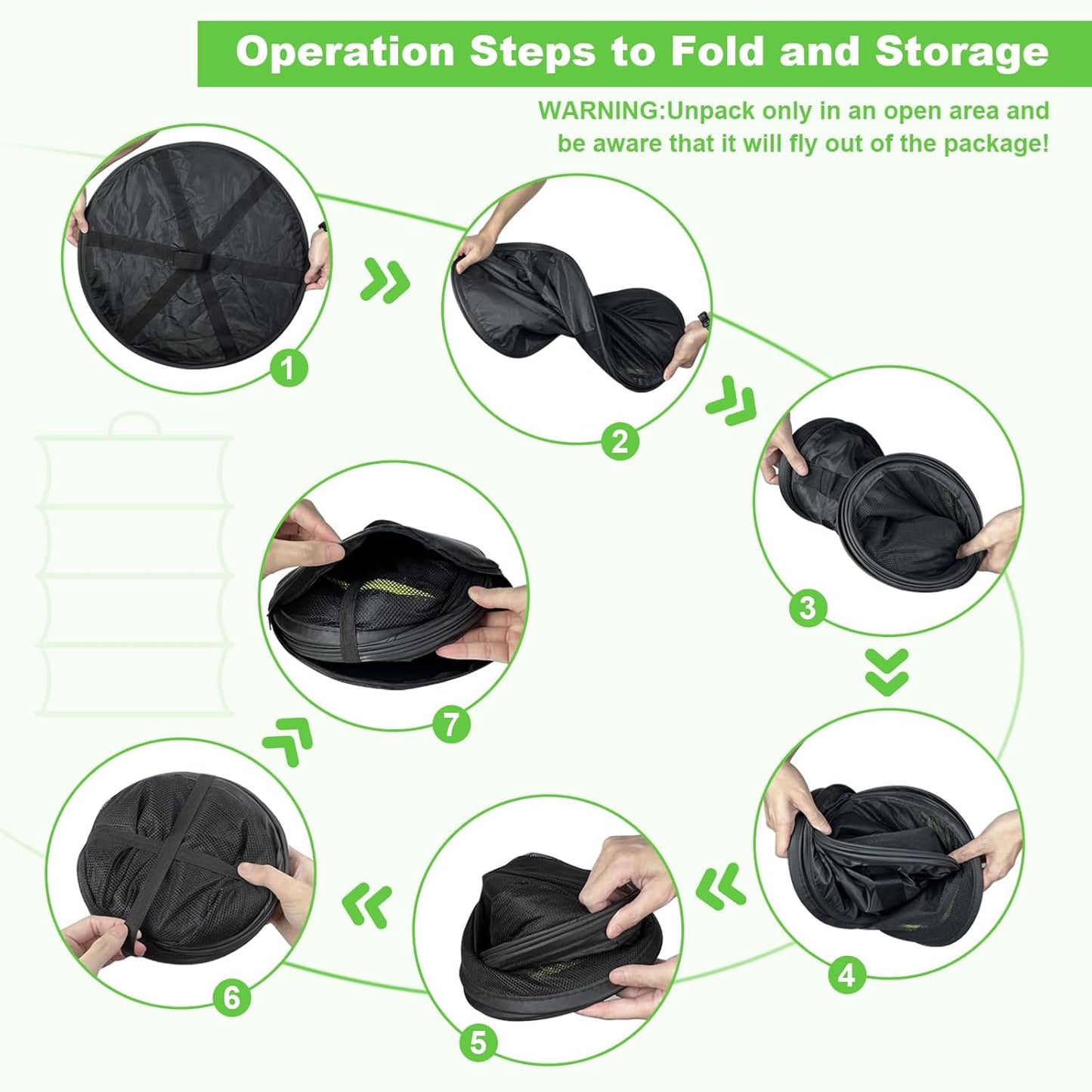 Herb Drying Rack - Mesh Drying Rack - Herb Drying Rack Hanging with Green Zipper & Garden Pruning Shears for Drying Herb - Hanging Drying Rack - Plant Drying Rack (4 Layers)