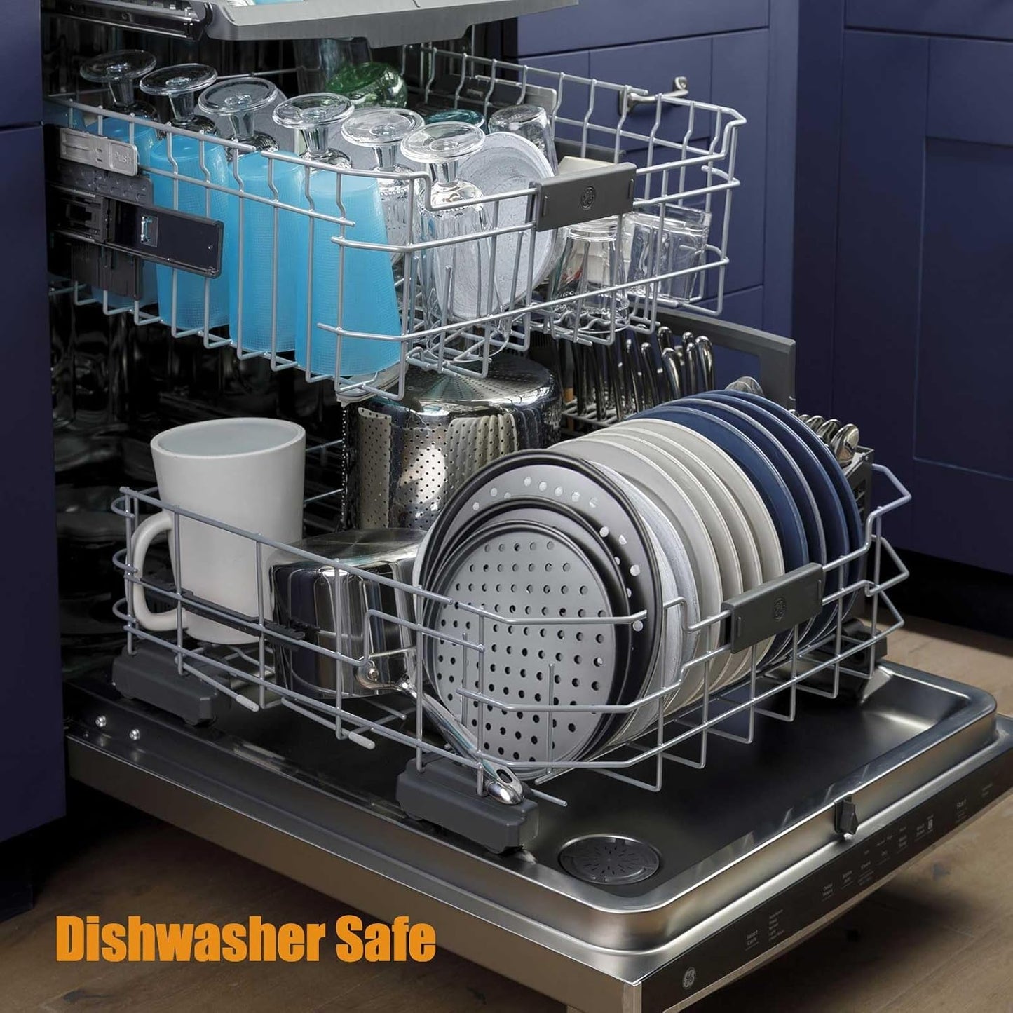 Handook Pizza Pan Set, Carbon Steel Pizza Pan with Holes, for Oven Baking Supplies & Home, Kitchen, Restaurant（9 Inch &10 Inch &12 Inch）