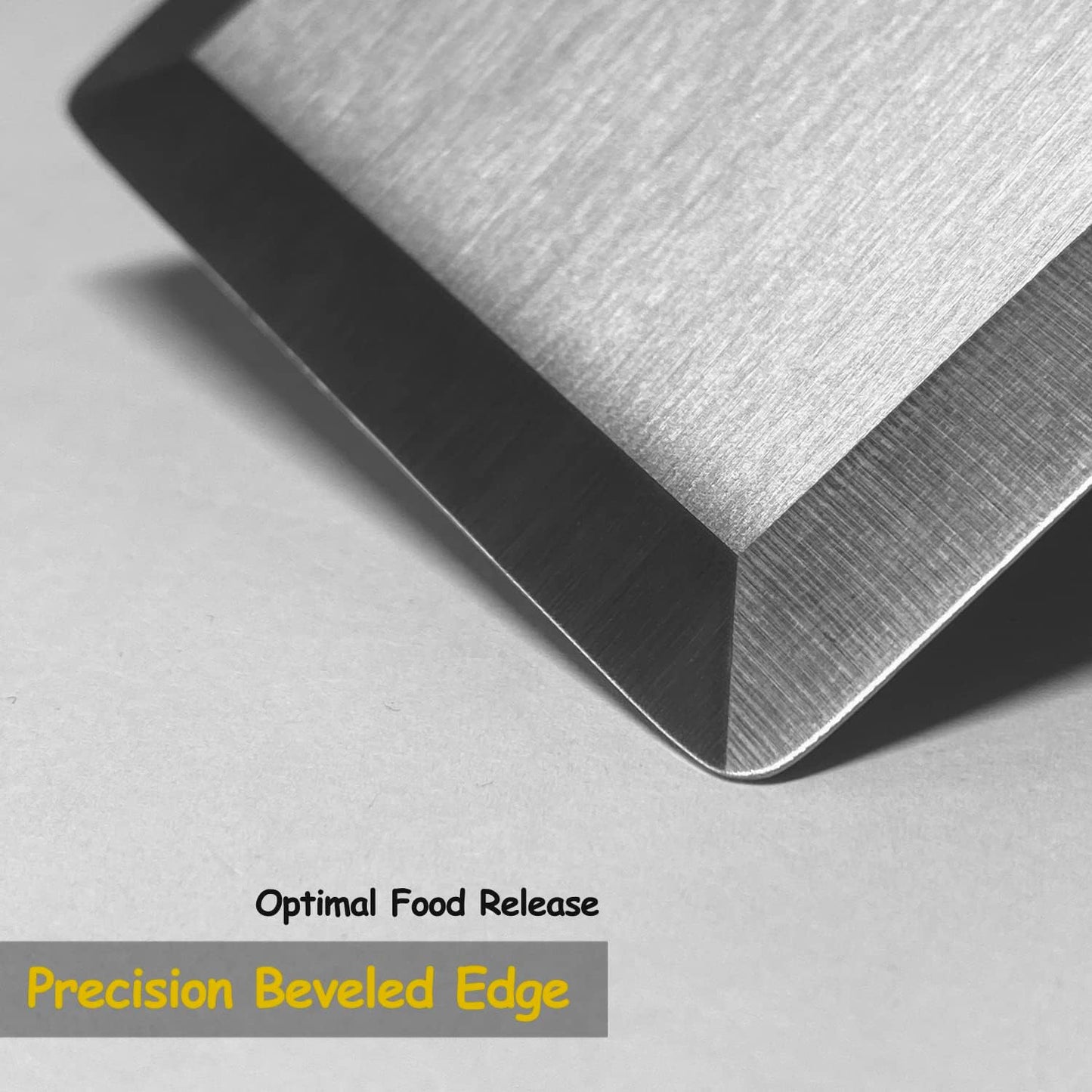 Professional Metal Spatula for Cast Iron Skillets and Flat Top Grills, Full Tang Wooden Handle,1.8mm Thick Stainless Steel Blade, Smash Burger Spatula Turner for Flipper, Cooking, BBQ, 4.7 x 2.7 Inch