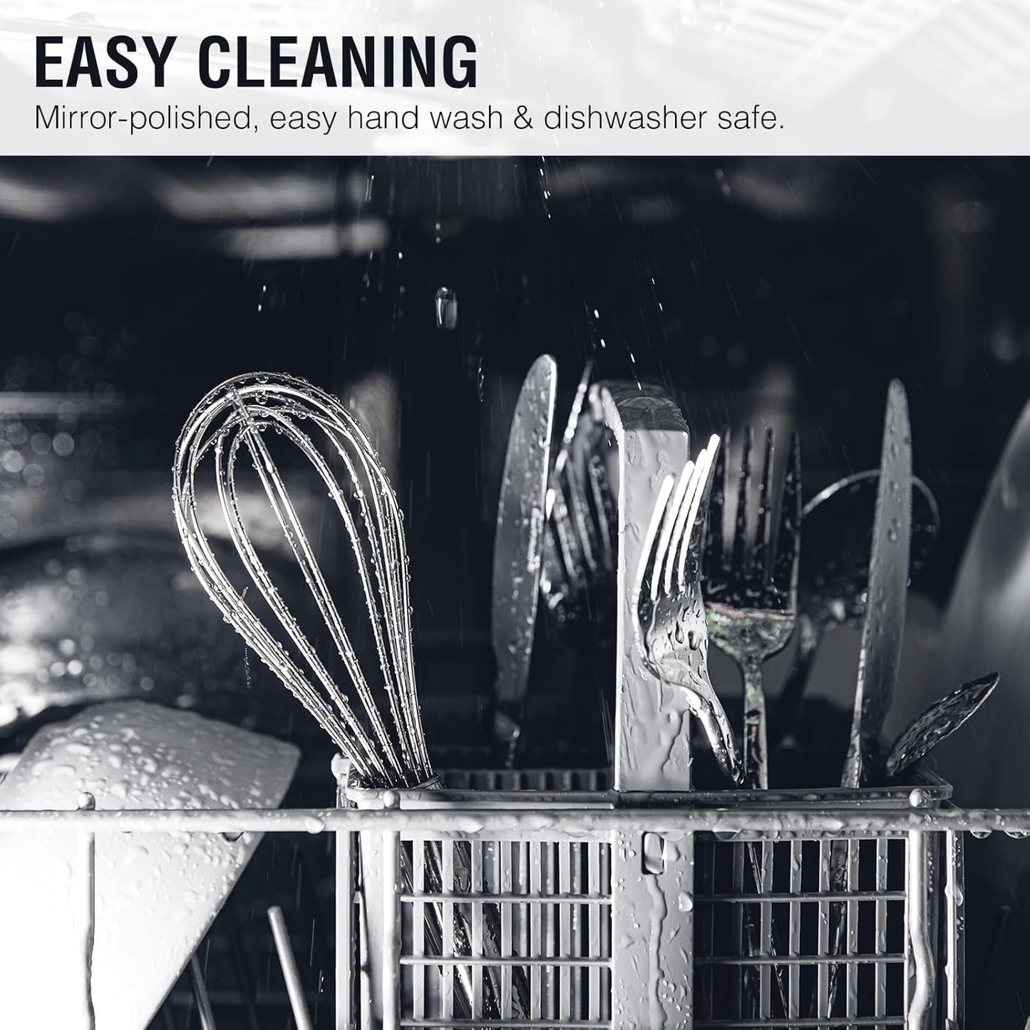 Stainless Steel Cooking Utensils Set, 5PCS Kitchen Utensils Set, Durable Kitchen Gadgets, Ladle, Slotted Turner, Slotted Serving Spoon, Solid Serving Spoon, Pasta Fork