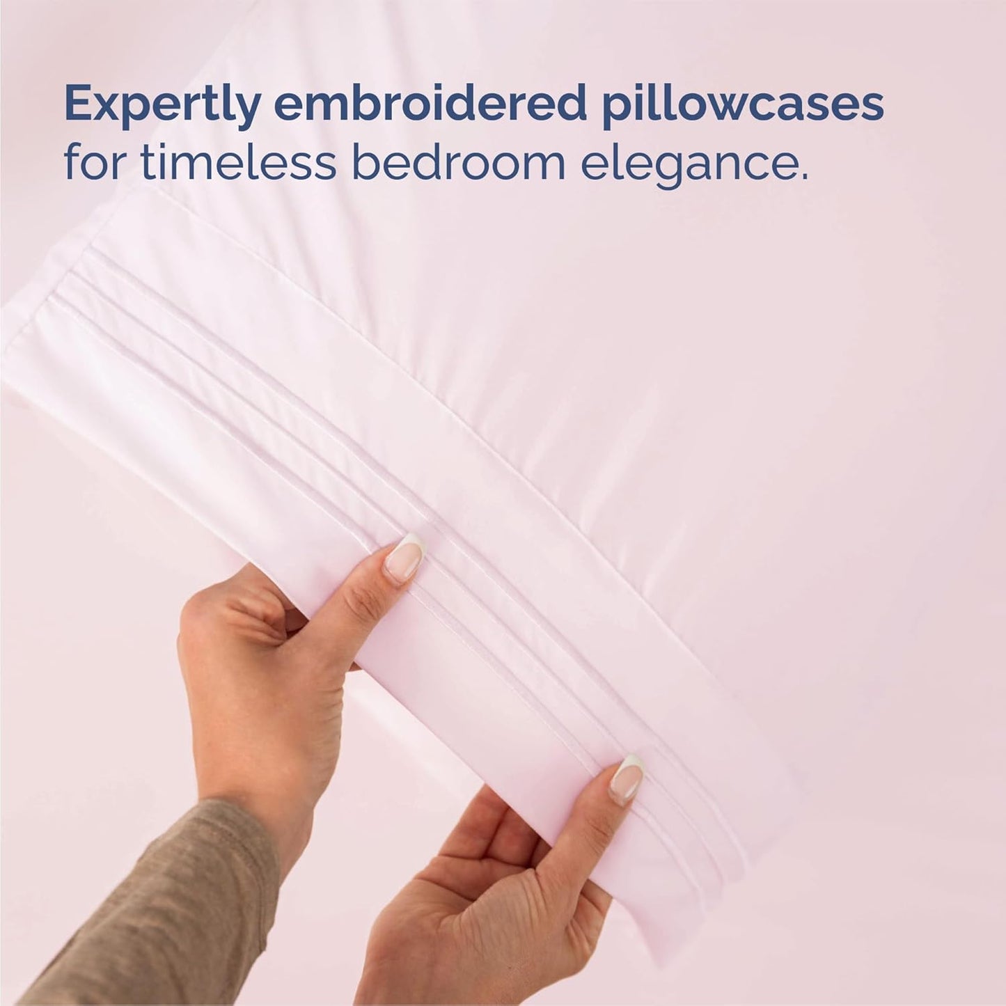 Queen Size 4 Piece Sheet Set - Comfy Breathable & Cooling Bed Sheets Set - Hotel Luxury Bedding for Women, Men, Kids, Teens, Boys & Girls - Deep Pockets, Soft, Wrinkle Free - Oeko-Tex - Lavender Pink