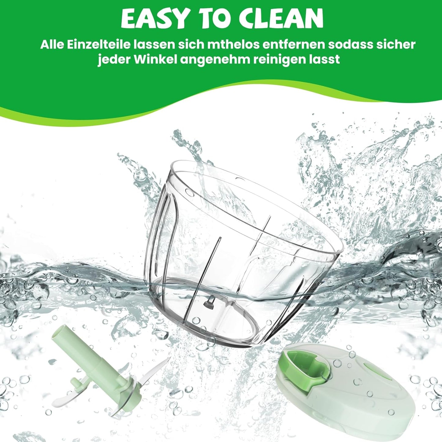 Manual Food Chopper: FILTA Hand Pull String Vegetable Chopper for Onion, Garlic, Pepper, Nuts, Tomato, etc.,3Cup.