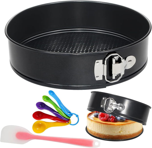9 Inch Non-stick Cheesecake Pan Springform Pans with Removable Bottom/Leakproof Cake Pan