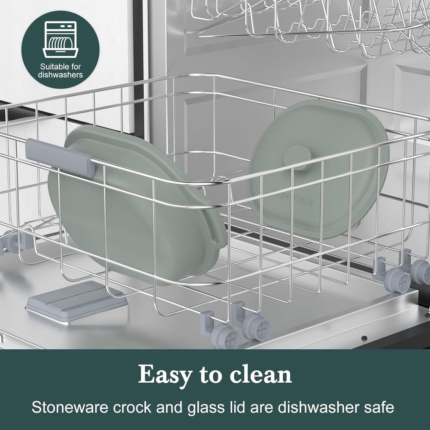 4 Quart Programmable Slow Cooker with Flexible Easy Programming, 8-in-1 Claypot Multi Cooker, Removable Crock, Nonstick, Oven Safe Pot to 450°F, Olive