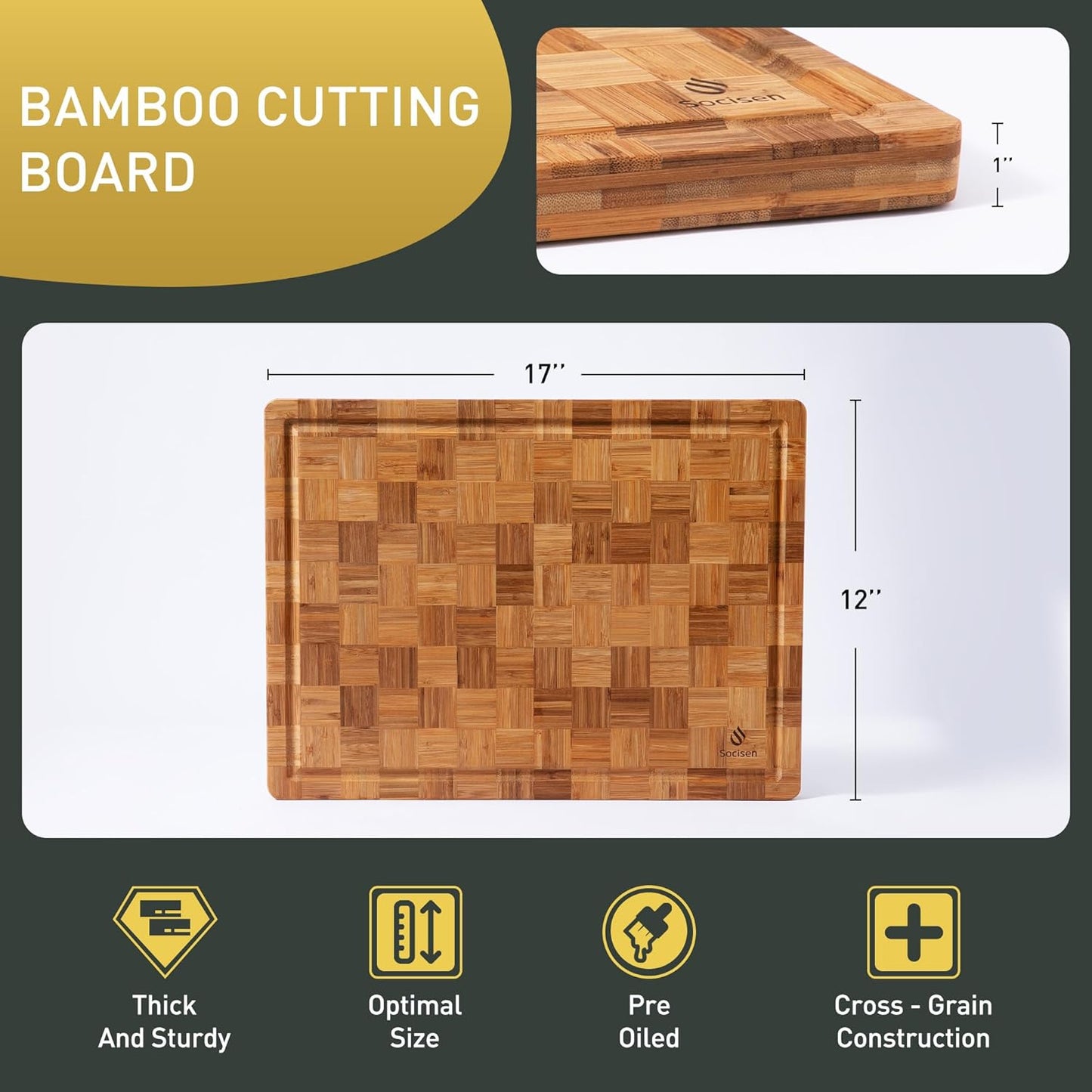 Bamboo Cutting Board Non Slip Over Sink Mother Gifts Best Mama Mommy Bonus Busy Mom Ever Christmas Xmas Birthday Law Step Stepmom Stepmother Have Everything Good Unique Useful Present