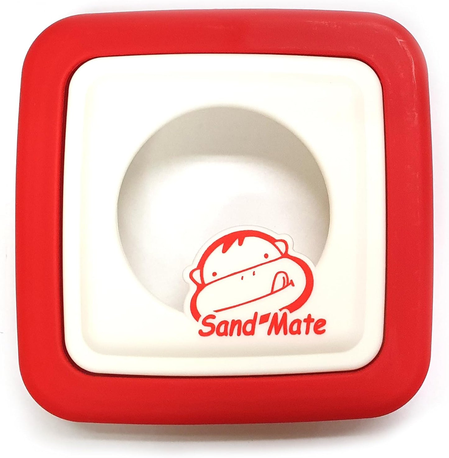 DEAD SKIN Sandwich Toast Cutter and Sealer Bread Sandwich Decruster Mold Pancake Maker Cookies Fruits Vegetables Shaped Cutters Lunch Bento Box Red