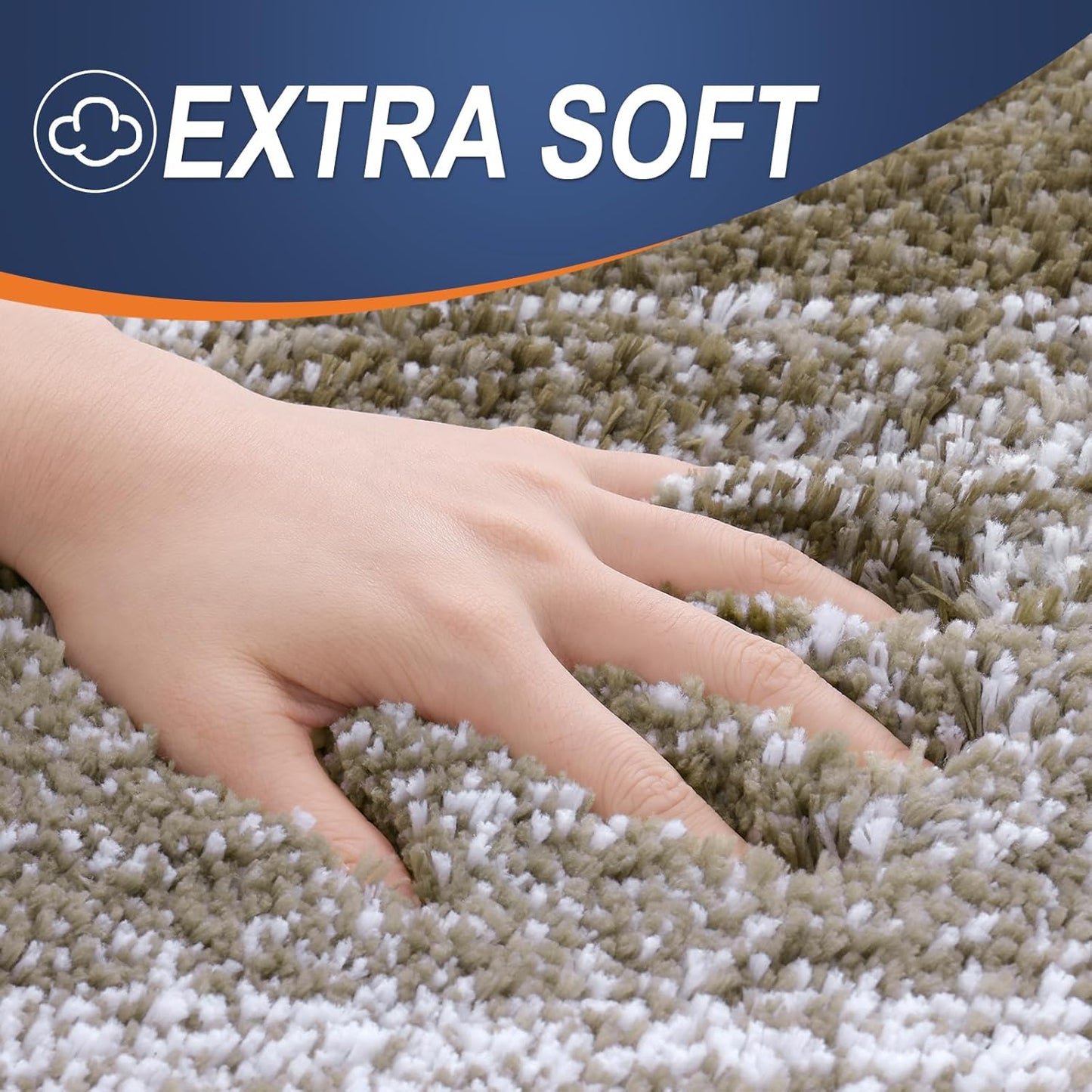 OLANLY Bathroom Rugs Mat 36x24, Extra Soft Absorbent Microfiber Bath Rugs, Rubber Backing, Quick Dry, Machine Washable Bath Mats for Bathroom Floor, Tub and Shower, Home Decor Accessories, Coffee