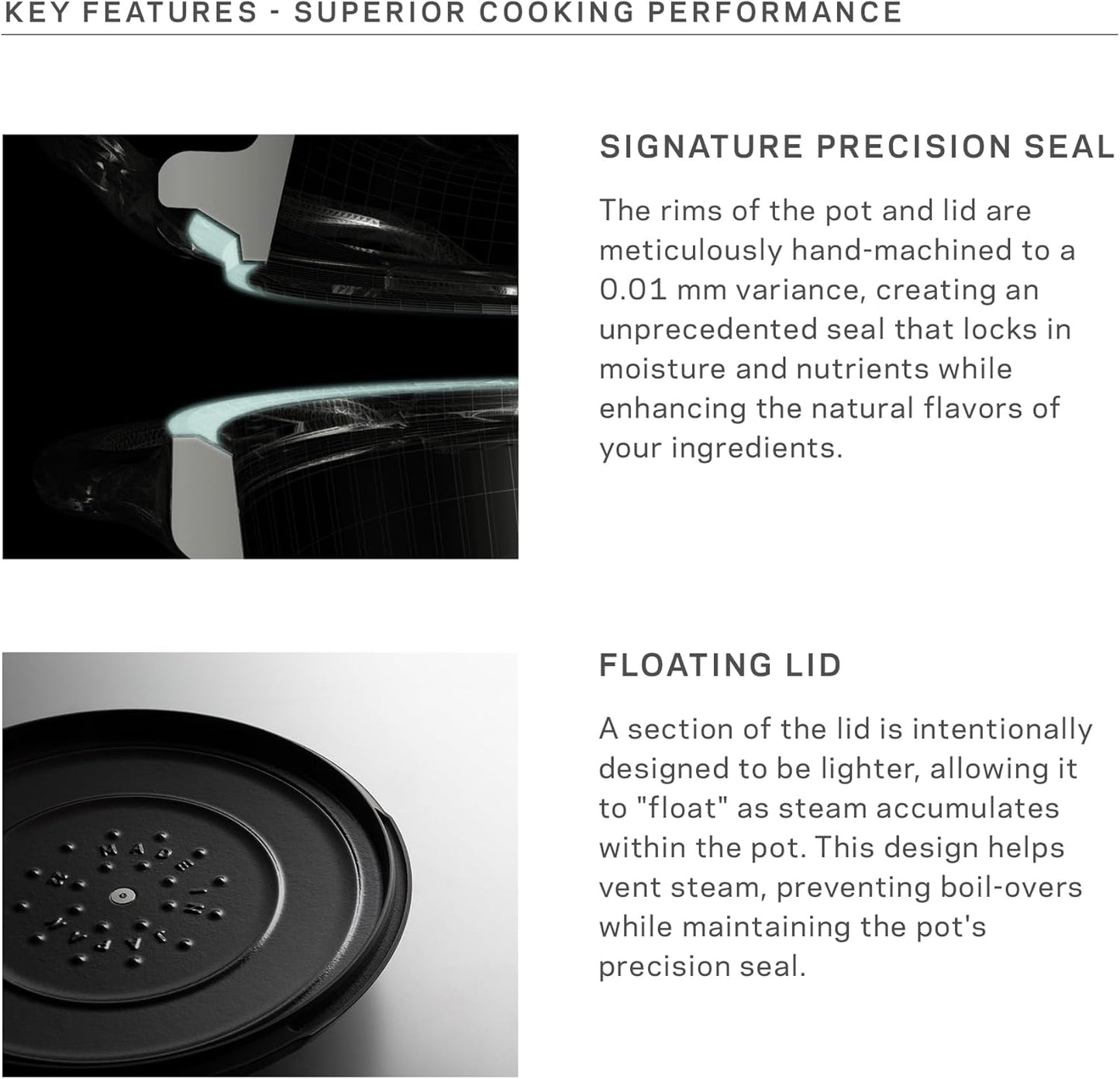 Vermicular Oven Pot 2.0 | Lightweight Enameled Cast Iron Pot | 14cm (1 Qt) | Non-Toxic | Induction-compatible | Dutch Oven | Made in Japan | Matte Himalayan Pink