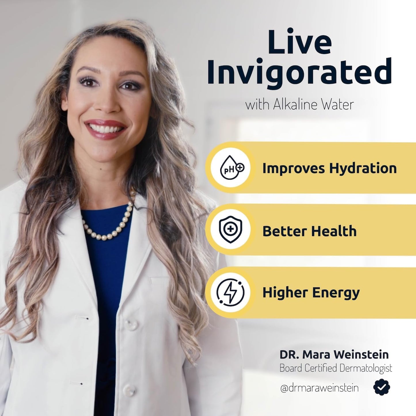 Invigorated Living Brita Filter Replacement, Pack of 3, Alkaline Water Filters for Brita Pitchers, BPA-Free, Removes Copper, Chlorine, Heavy Metals, 40-Gallon/Filter Long Life