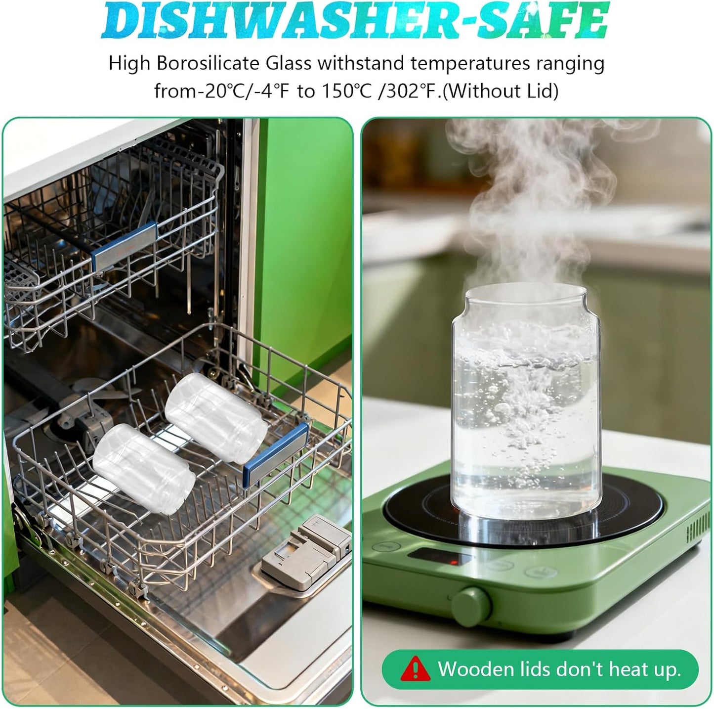 Glass Spice Jar Coffee Sugar Container Airtight Glass Jar Food Storage Canisters Bottle for Kitchen Seasoning Tea Herb Overnight Oats Bar Parfait Snacks (900ml/30oz-2pcs-A)