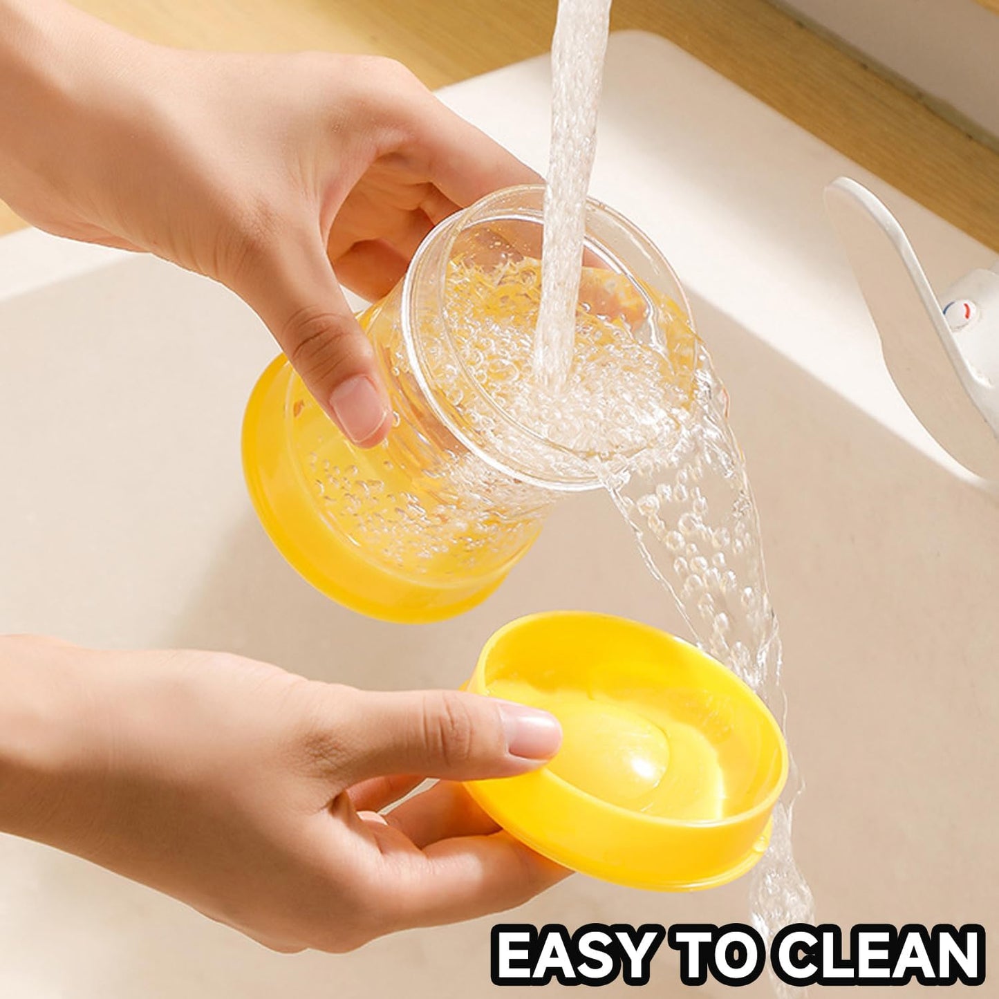 Egg Slicer for Hard Boiled Eggs, Heavy Duty Metal Stainless Steel Aluminum Alloy Egg Cutter for Egg Strawberry Mushroom Hot Dog Soft Fruit Kitchen Tool (Peeler+Slicer (Yellow & Gold))