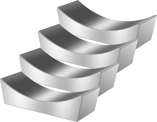 MyLifeUNIT Stainless Steel Chopsticks Rest, Knife Rest and Chopsticks Holder, Set of 4