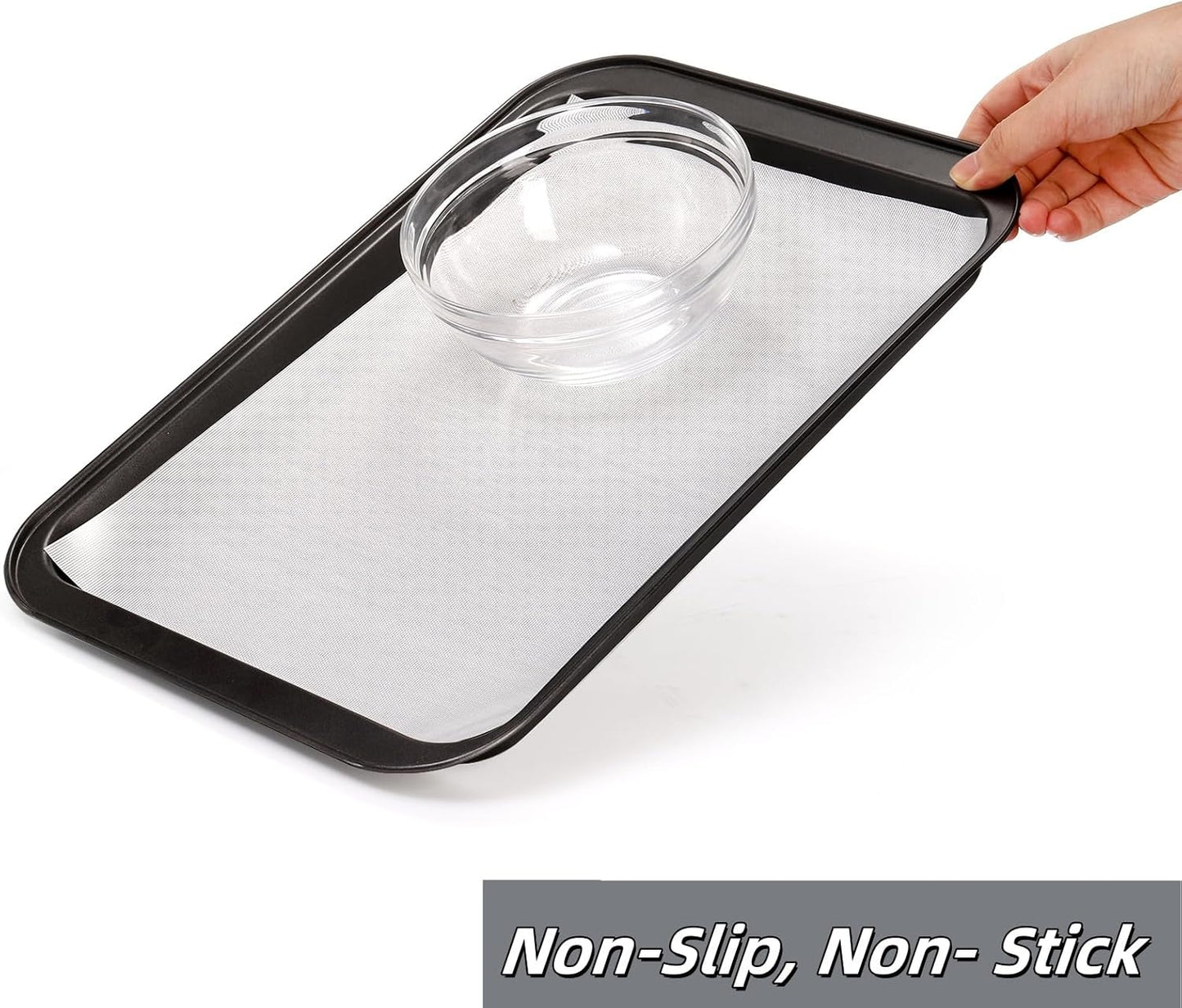 Silicone Baking Mat Roll, 16 In x 8 FT Non-Stick Pastry Mat, Cut to Any Size, Heat Resistant Food Grade Silicone Sheet, Air Fryer Liner for Pie Crust, Pizza Cookies