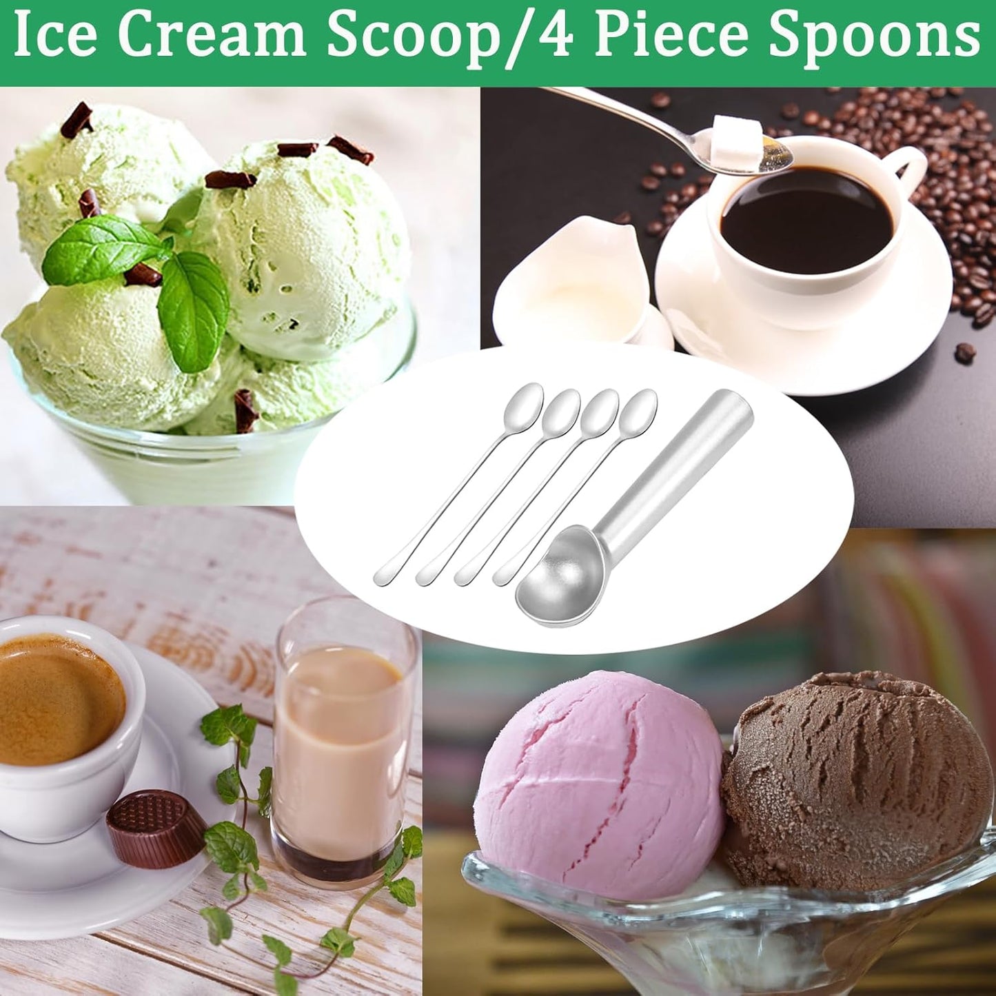 Creami Pints and Lids for Ninja NC301 CREAMi Ice Cream Maker - 4 pack Ice cream Containers Cups Set, 16oz Creami Pint Containers and Lids fit Ninja NC299AMZ NC300 Creamer Ice Cream Maker Accessories