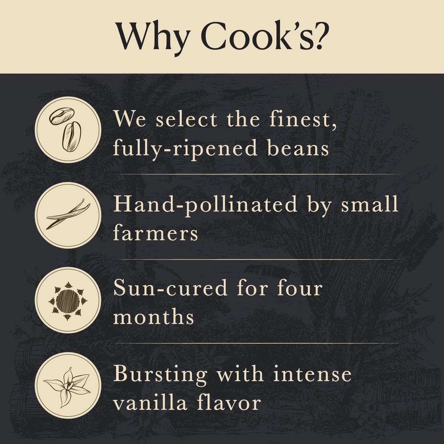 Cook's, Eggnog Flavoring, for Making Eggnog, Baking, Ice Cream, Custard, Cheesecake, and Cookies, 4 oz