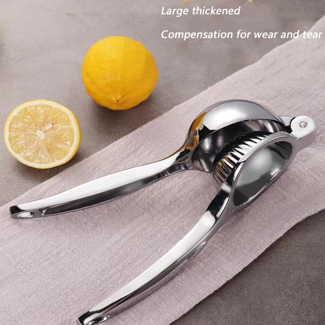 Manual Lime Squeezer, lemon squeezer manual, Stainless Steel citrus juicer for Lemon, Citrus, Lime,Orange, Fruit Squeezer For Extracting Juices metal citrus press